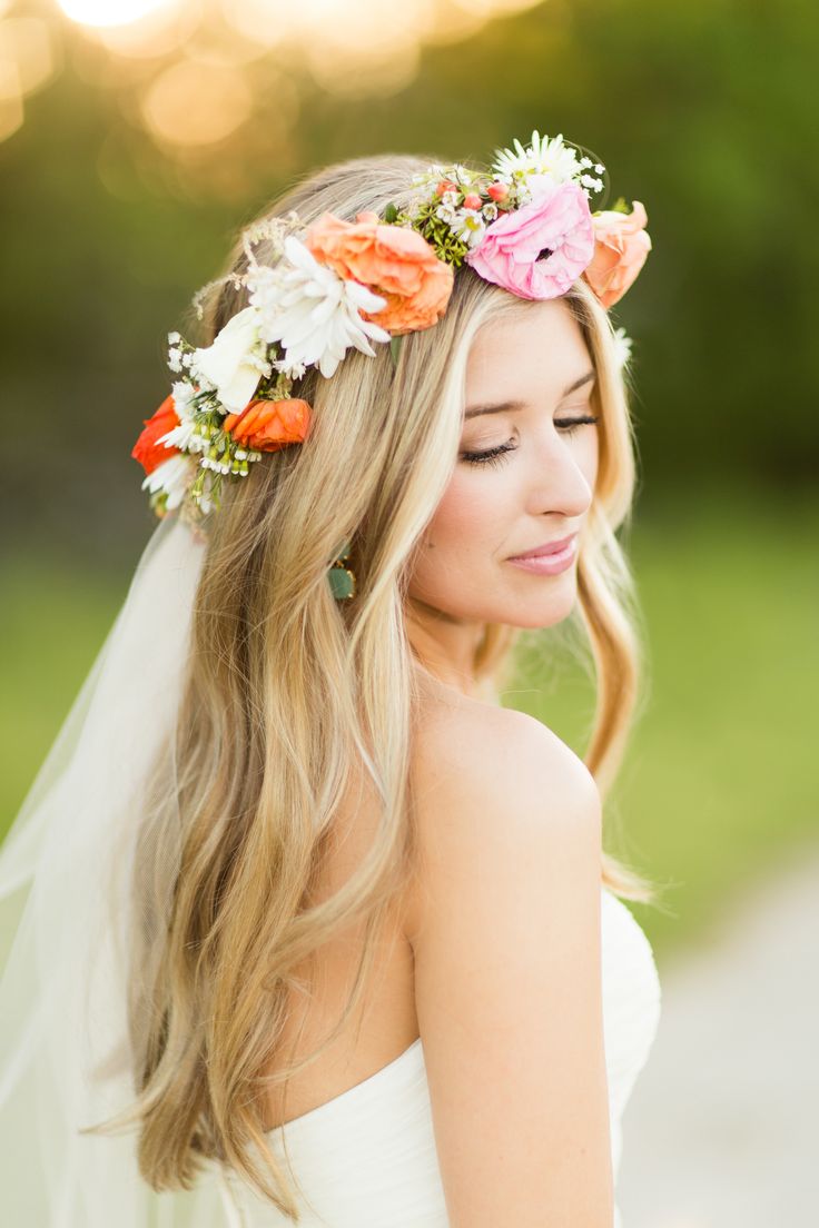 Boho-Chic Wedding Hairstyle