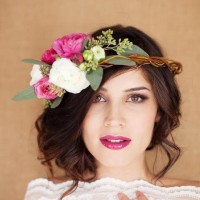 Boho-Chic Wedding Hairstyle