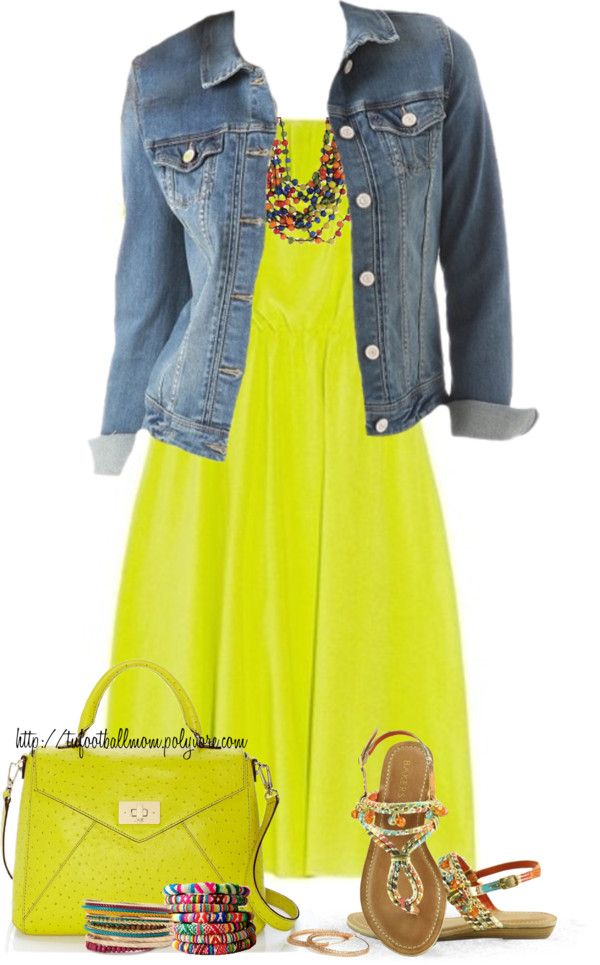 Bright Color Outfit