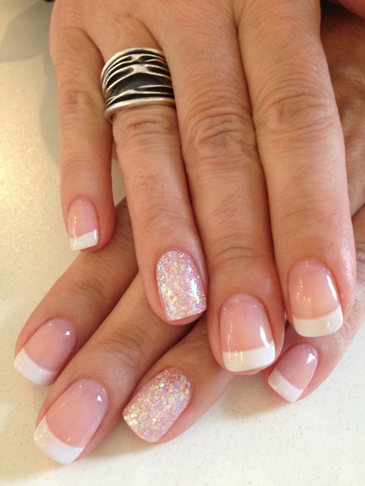 French Manicure Designs Ideas 2018
