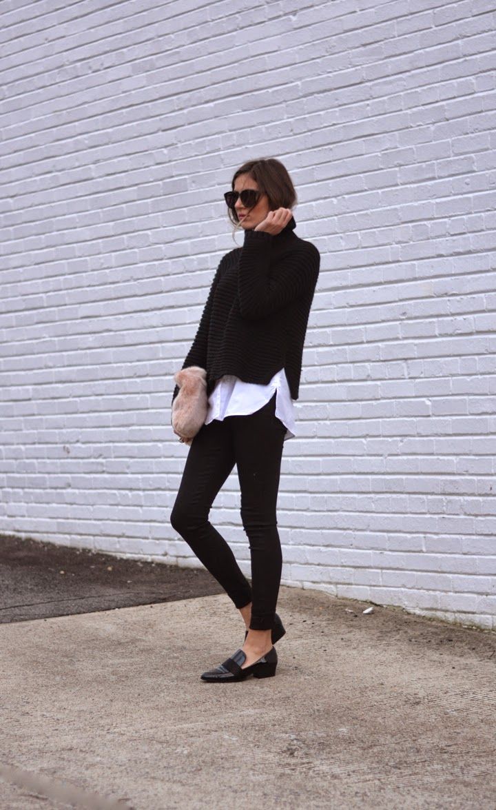 black loafer outfits