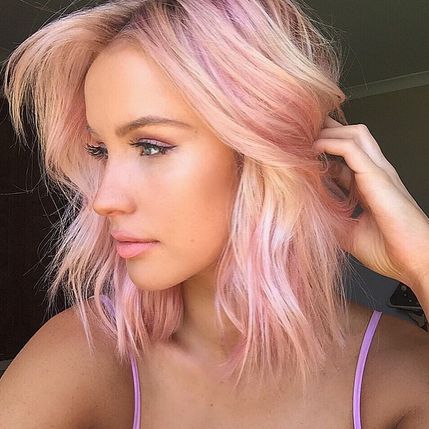 Pastel Hair Color Idea