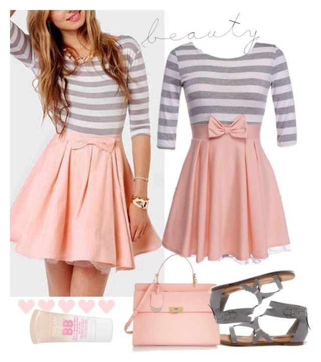 Cute Outfit Idea for Schoolgirls