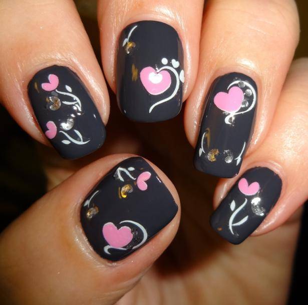 Valentine' s Day Nail Design