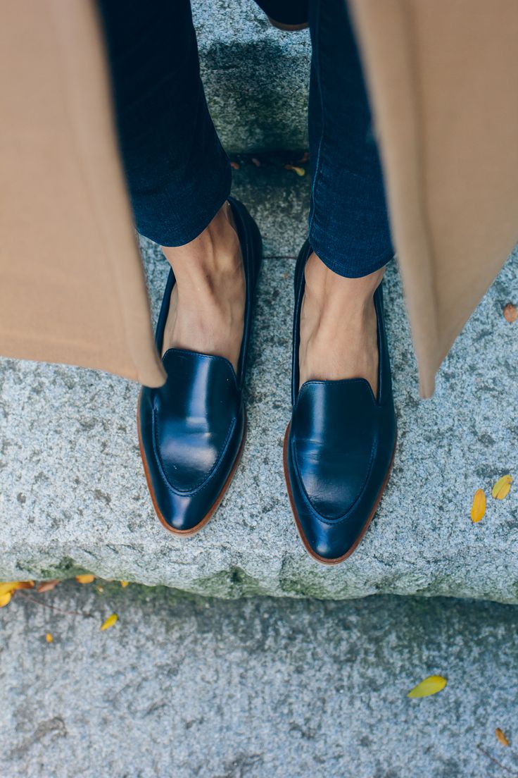 30 Casual Styles with Loafers - Pretty Designs