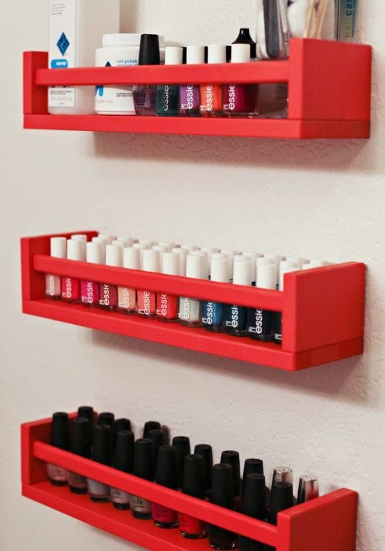 18 Fantastic Ways to Store Nail Polishes Pretty Designs