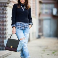 Shirt and Sweater Combination