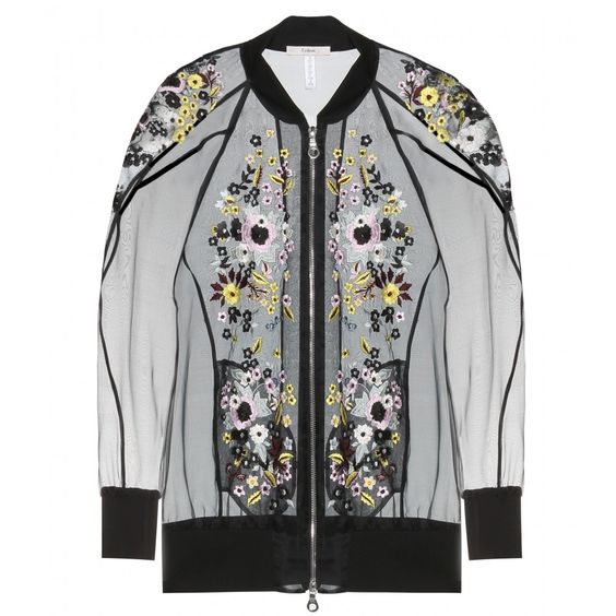 Silk Bomber Jacket