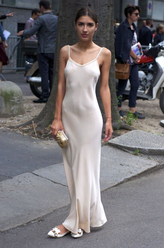 21 Ways to Style Your Slip Dresses - Pretty Designs