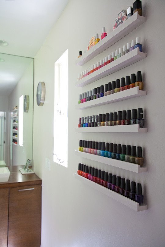 18 Fantastic Ways to Store Nail Polishes Pretty Designs
