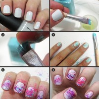 Splatter Nail Design