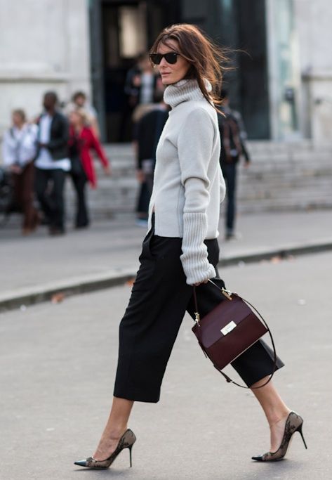 Sweater and Culottes