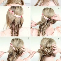 Tuck Fishtail Braid Hairstyle