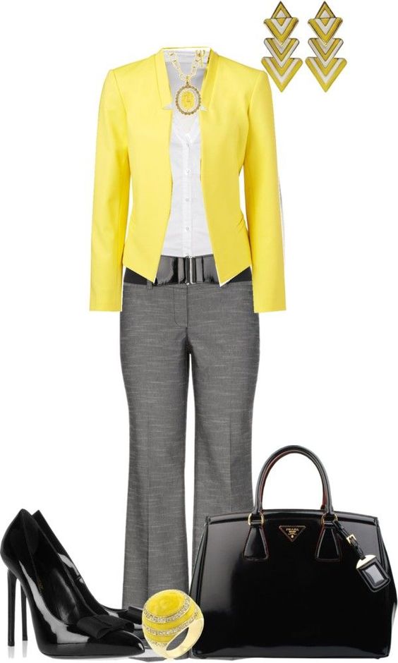 Yellow Blazer