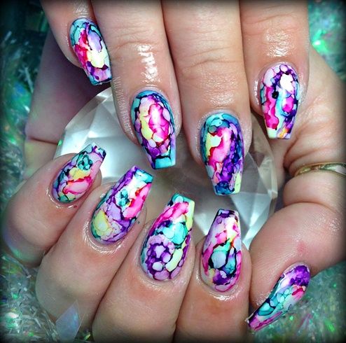 23 Sharpie Nail Art Designs for This Spring  Pretty Designs