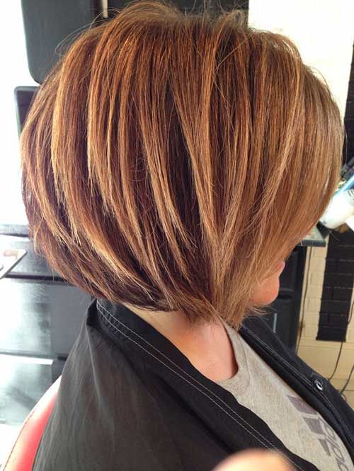 Two-tone Stacked Bob