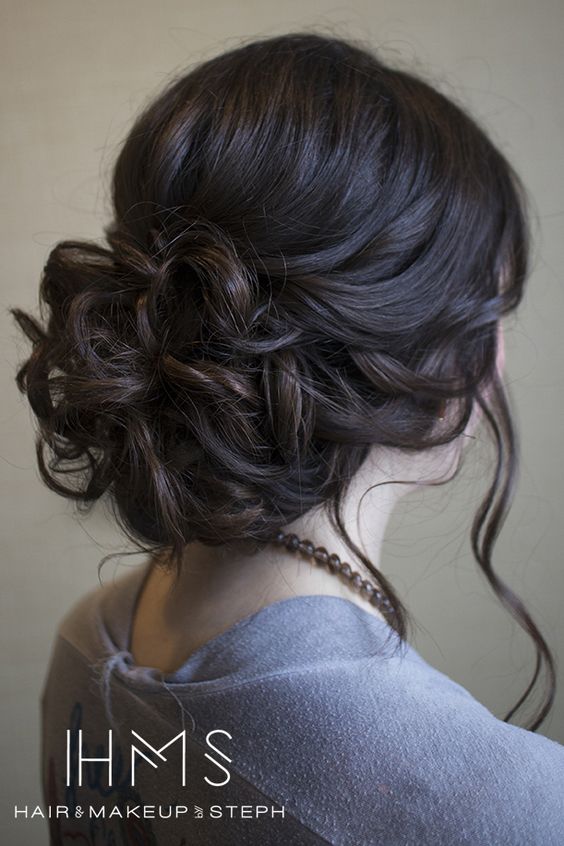 casual prom hairstyle - updo