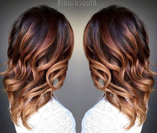 Ombre Mid-length Waves