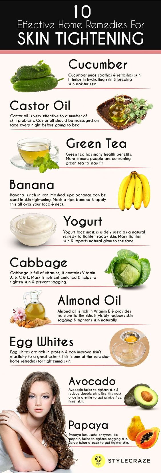 10 home remedies for skin tightening 