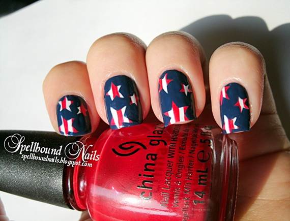20+ Patriotic Nail Art Designs To Try At Your Fourth Of July Party