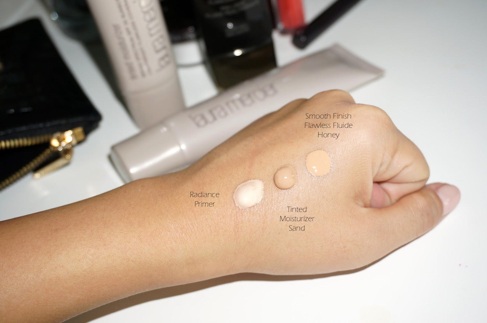Laura Mercier Radiance Primer Tinted Moisturizer Sand and Smooth Finish