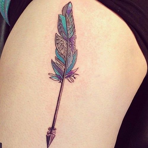 15 Arrow Tattoos That Are A Bullseye