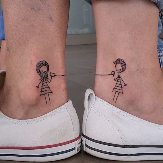 15 Best Friend Tattoos For You And Your BFF