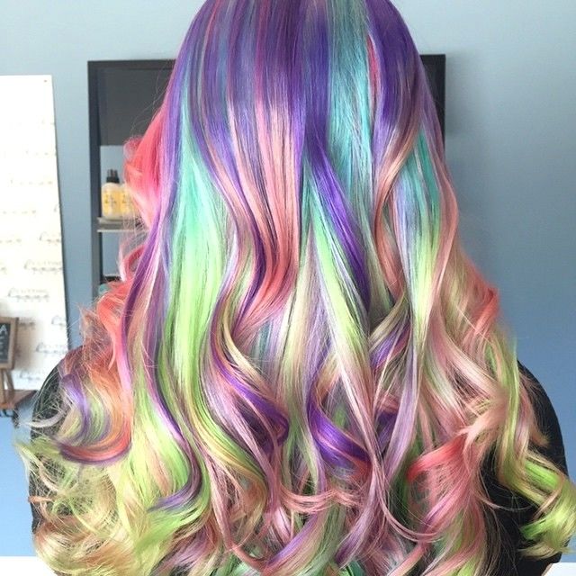 15 Rainbow Hairstyles You Will Want Right Now