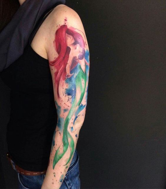 15 Watercolor Tattoos For Females