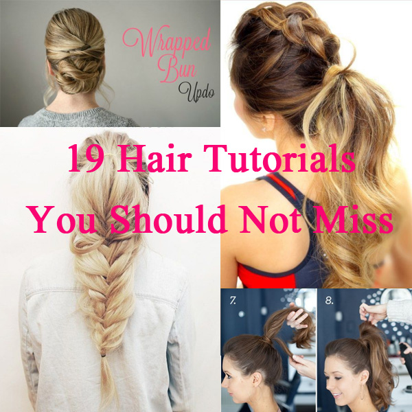 19 Easy Hair Tutorials For Summer Pretty Designs