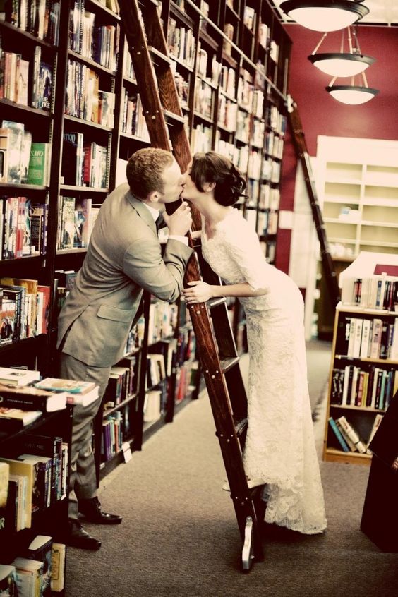 Library Wedding via