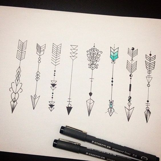 Amazing Arrow Tattoos for Female