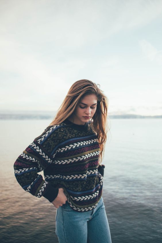 How to Wear a Sweater Like a Pro - Pretty Designs