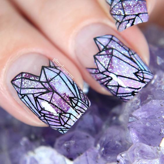 Diamond Nails via