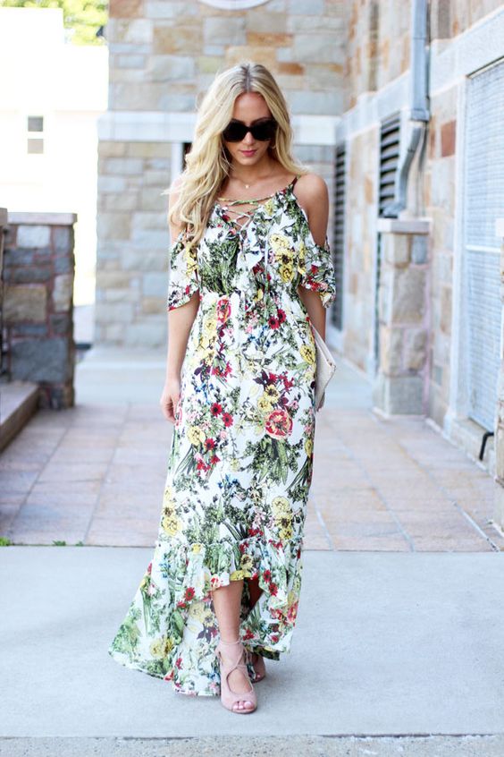 Floral Maxi Dress via