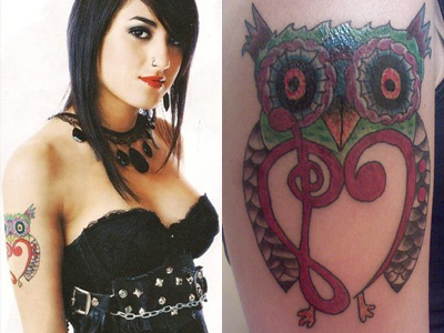 anissa-rodriguez-owl-tattoo-on-the-arm