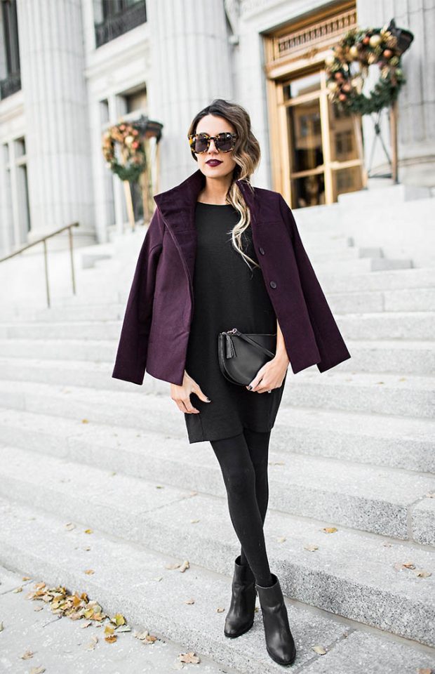 burgundy-coat-and-all-black-base via