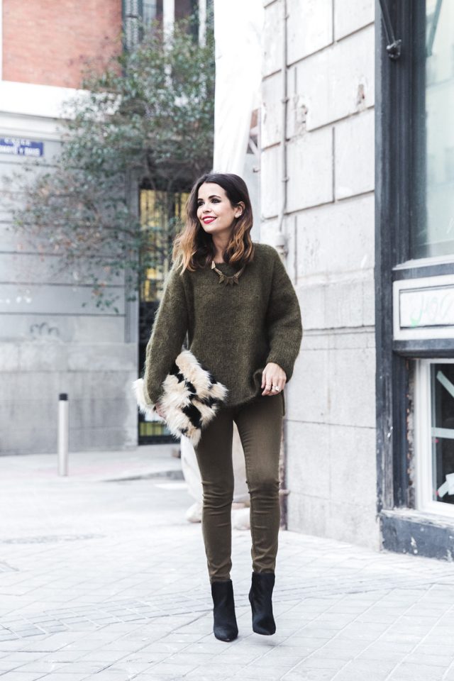 khaki and boots