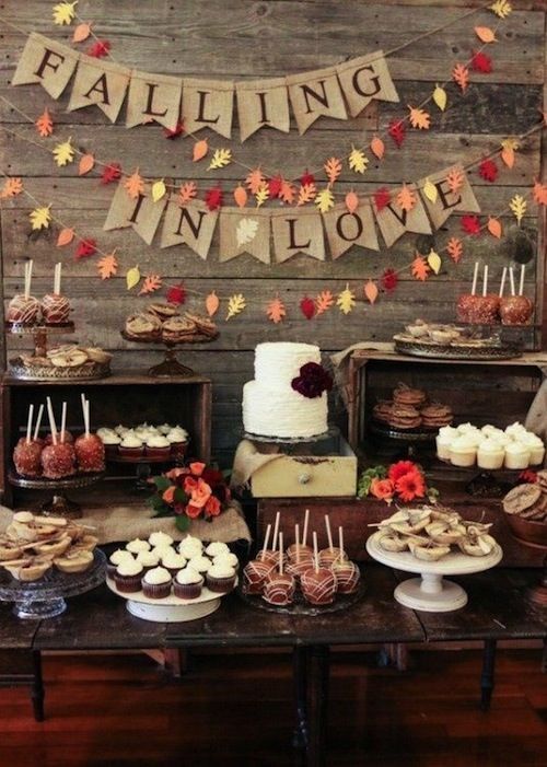 Engagement Party 101 Fall Themed Party Pretty Designs