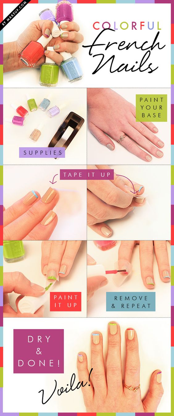 colorful-nails via