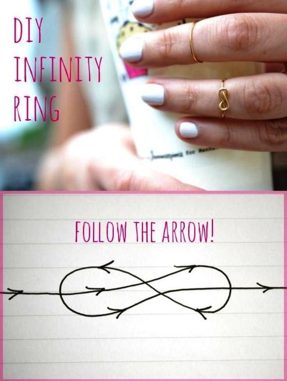infinity-wire-rings via