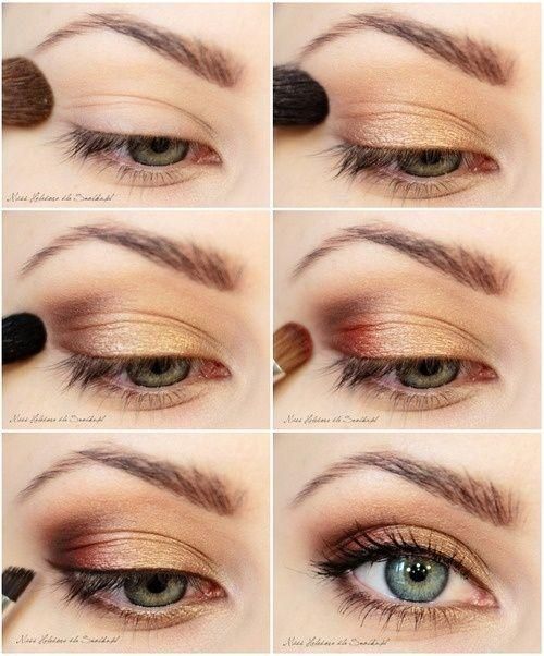 metallic-eye-makeup via