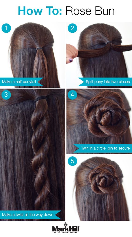 26 Amazing Bun Updo Ideas for Long & Medium Length Hair ...