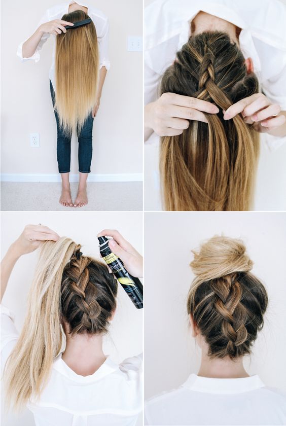 lace-up-braided-bun via