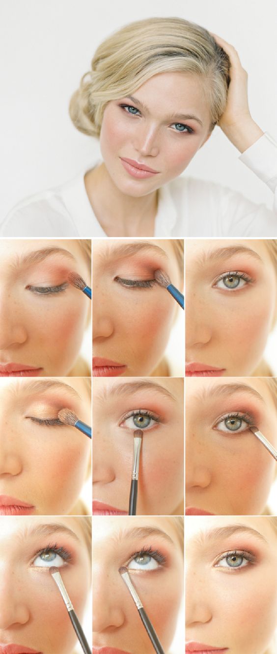 peach-eye-makeup via