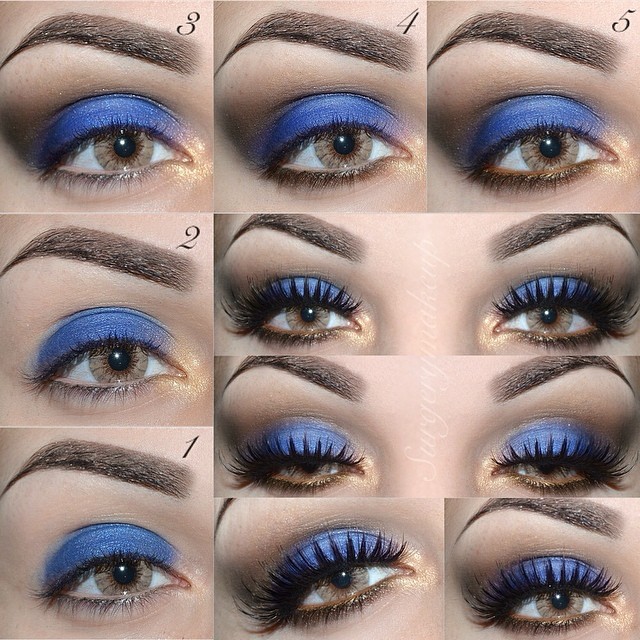 How to Rock Blue Makeup Looks - Blue Makeup Ideas & Tutorials