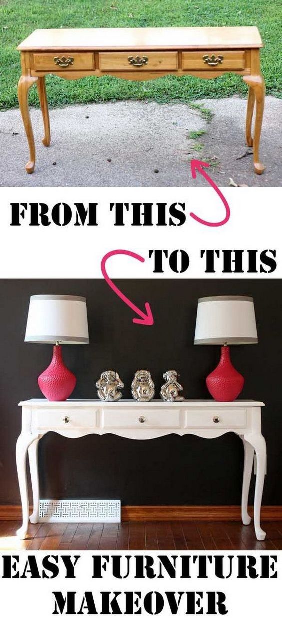 20 Diy Ideas For Furniture Makeovers Pretty Designs