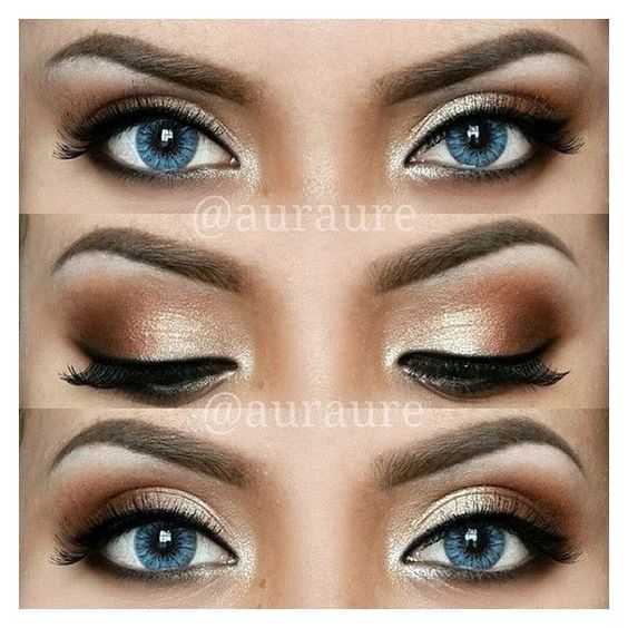 10 Awesome Eye Makeup Looks for Blue Eyes 10 Awesome Eye Makeup Looks for Blue Eyes