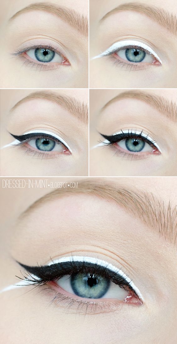How to Pull Off White Makeup Accents How to Pull Off White Makeup Accents