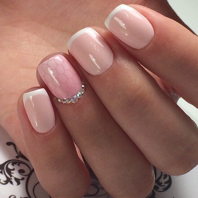 30 Fantastic French Manicure Designs - Best French Manicure Ideas
